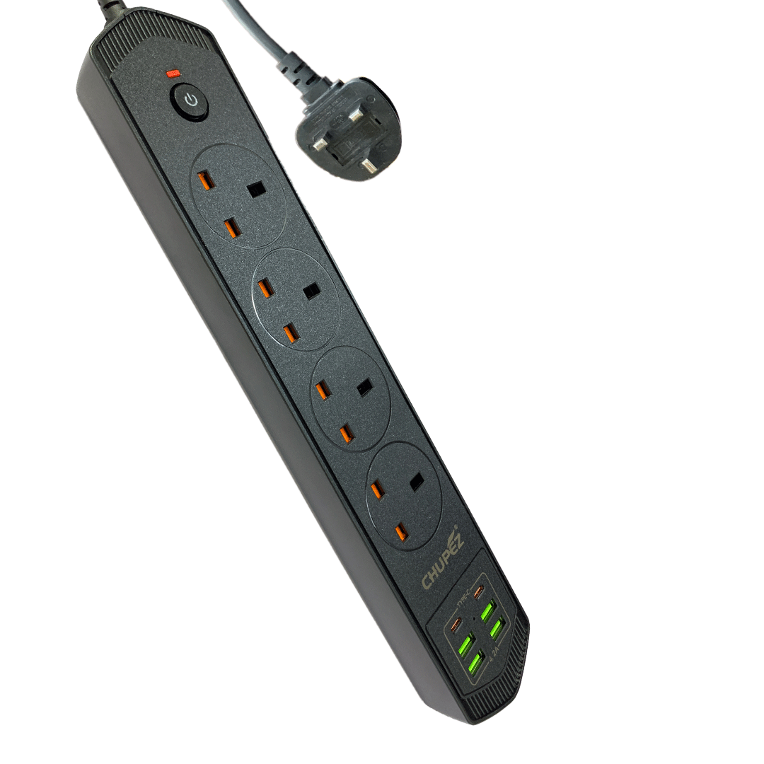 Chupez Multi-functional Extension Socket - Versatile, Safe, and Efficient Power Solution